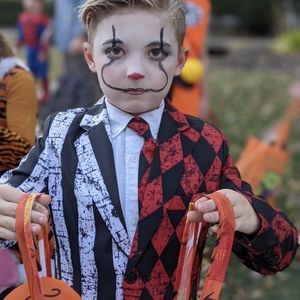 Kids Twisted Circus Suit Costume
